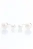 Náušnice zdobené křišťálovými kameny Swarovski® - Crystal white pearl