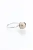 Prsten s perlou Swarovski® - Crystal bronze pearl