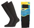 Compression Knee High pánské - 1 pár | Velikost: 39-42 | Černá