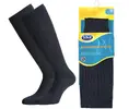Compression Knee High pánské - 1 pár | Velikost: 39-42 | Černá Iris
