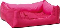 Pelech pro psa Argi obdélníkový s polštářem - růžový | Velikost: 45 x 35 x 18 cm