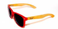 Bambusové sluneční brýle Woodfarer model Free Way Red | Červená