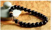 Buddha náramek - zlaté provedení - Onyx