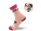 Dámske ponožky Folkies "Pre mamu" | Veľkosť: 35-38 | Lososová
