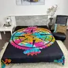 Barevná mandala 210 × 240 cm