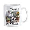 Nerušit, piju kávu! - Bullteriér