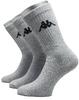 Ponožky Kappa / sada 3 párů | Velikost: 39-42 | Šedá