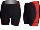 Cyklistické dámské kraťasy SPORT, černo/červené | Velikost: XS
