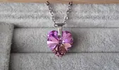Náhrdelník Xilion Heart - Crystal Vitrail Light