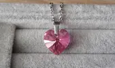 Náhrdelník Xilion Heart - Rose AB