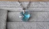 Náhrdelník Xilion Heart - Light Turquoise
