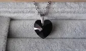 Náhrdelník Xilion Heart - Jet