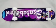 Skateboard úzký UN 1902 - černofialový