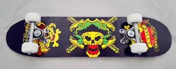 Skateboard úzký UN 1902 - černý