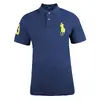 Ralph Lauren CUSTOM-FIT Active Blue Big Pony Pink | Velikost: M | Modrá