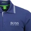 Pánská polokošile Hugo Boss - Modrá (šedý pásek) | Velikost: S