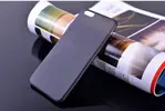 Silikonový obal na iPhone 6/6s - matný černý