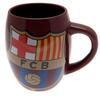 Oválný keramický hrnek Barcelona FC