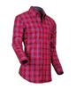 Košile Pontto modročervená kostka (P-7011-02) | Velikost: M | Červená