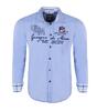 Košile Giorgio Di Mare Modrá s výšivkou (gi8019491) | Velikost: L | Modrá