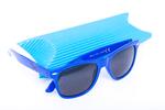 Tmavě modré brýle Kašmir Wayfarer - skla středně tmavé