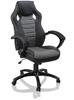 Kancelářská židle Deluxe (šedo-černá)