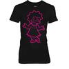 Dámské triko Růžová Líza + oficiální krabička | Velikost: S | Černá