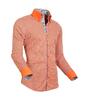 Košile StyleOver Oranžová Kostka (SO-5004-03) | Velikost: L | Oranžová