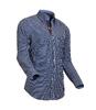 Košile StyleOver Modrá Kostka (SO-5015-01) | Velikost: L | Modrá