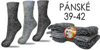 Pánské ponožky z ovčí vlny - 39 - 42