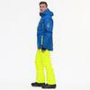 Pánský lyžařský komplet - bunda Maberto Blue a kalhoty Domany Electric | Velikost: M | Modro žlutá kombinace