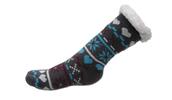 Dámské domácí hřejivé ponožky | Velikost: 35-38 | Tmavě šedá