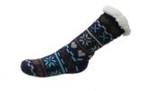 Dámské domácí hřejivé ponožky | Velikost: 35-38 | Modrá