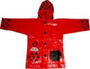 Dětská celopropínací pláštěnka junior Beetle red | Velikost: 2-4