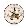Nástěnné hodiny Motorcycles - 34 cm