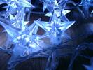 Vánoční LED osvětlení - modré hvězdy