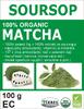 100 g zeleného čaje Matcha s extraktem ze soursopu