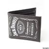 Peněženka Jack Daniel's, otevírací, classic logo, černá, 11 x 9 cm
