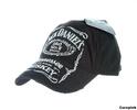 Baseballová kšiltovka Jack Daniel's černá - Logo