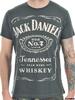 Pánské tričko Jack Daniel's, vintage, šedé | Velikost: S
