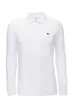 Lacoste Tričko POLO LANG Blanc | Velikost: 3 | Bílá