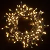 Venkovní vánoční LED osvětlení, 1000 LED, 100 metrů + 5 m, teplá bílá