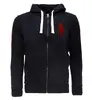 Ralph Lauren Mikina HOODIES Black (Red) | Velikost: S | Černá
