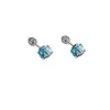 Náušnice se Swarovski Elements 31030.3 Aqua