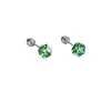 Náušnice se Swarovski Elements 31030.3 Peridot