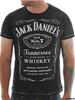 Pánské tričko Jack Daniel's, classic logo, černé | Velikost: L