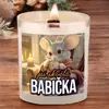 Svíčka s praskajícím knotem - Jsi skvělá babička