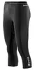 S400 Womens Thermal Black/Graphite/White 3/4 Tights - dámské 3/4 termo legíny | Velikost: XS