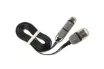 USB kabel 2v1-černý