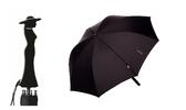 Designový deštník Silhouette Deluxe Lady - černá